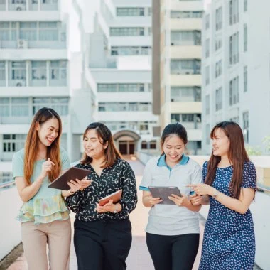 Malaysia campus and skyline